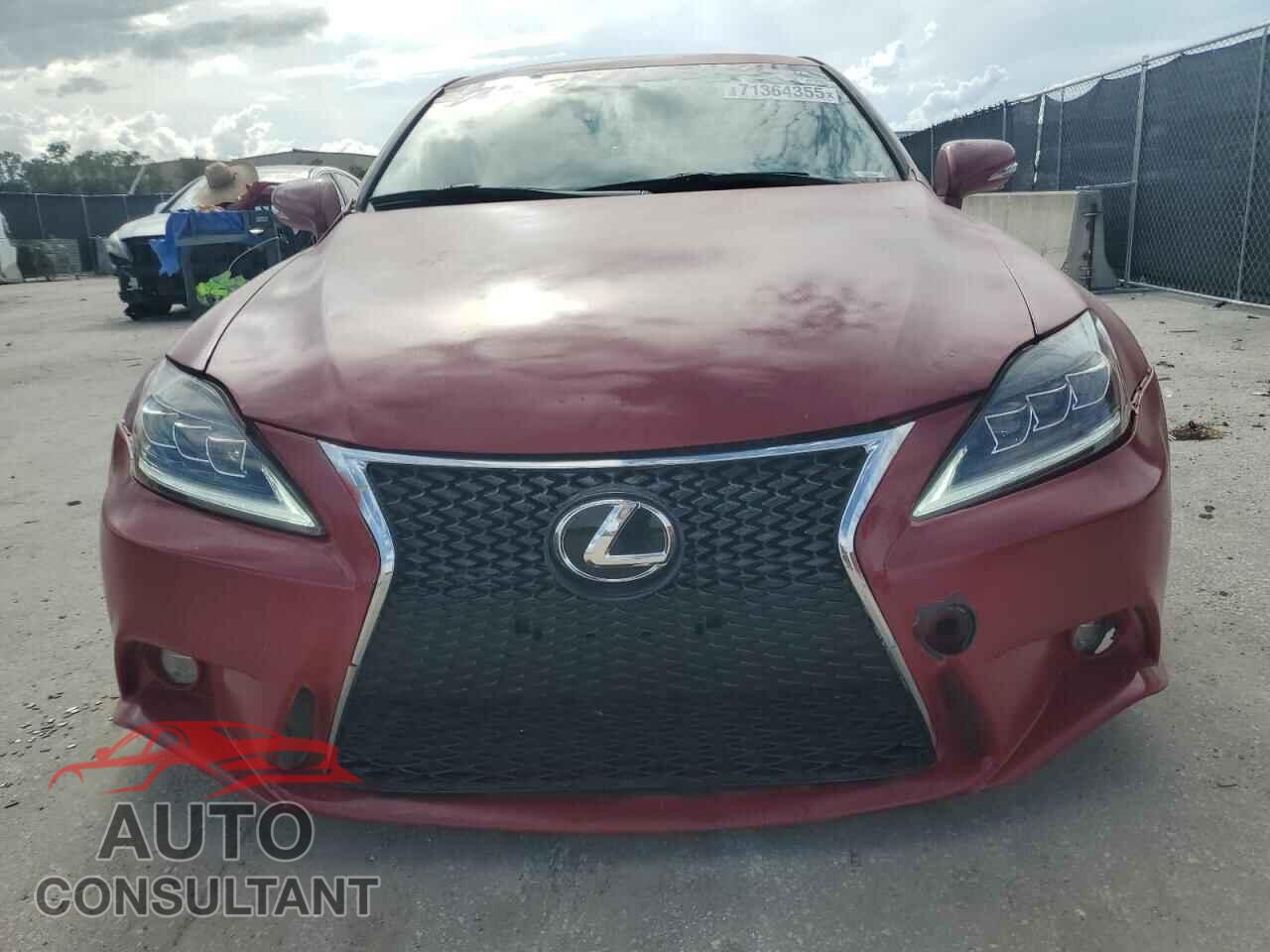 LEXUS IS 2013 - JTHBF5C26D5190041