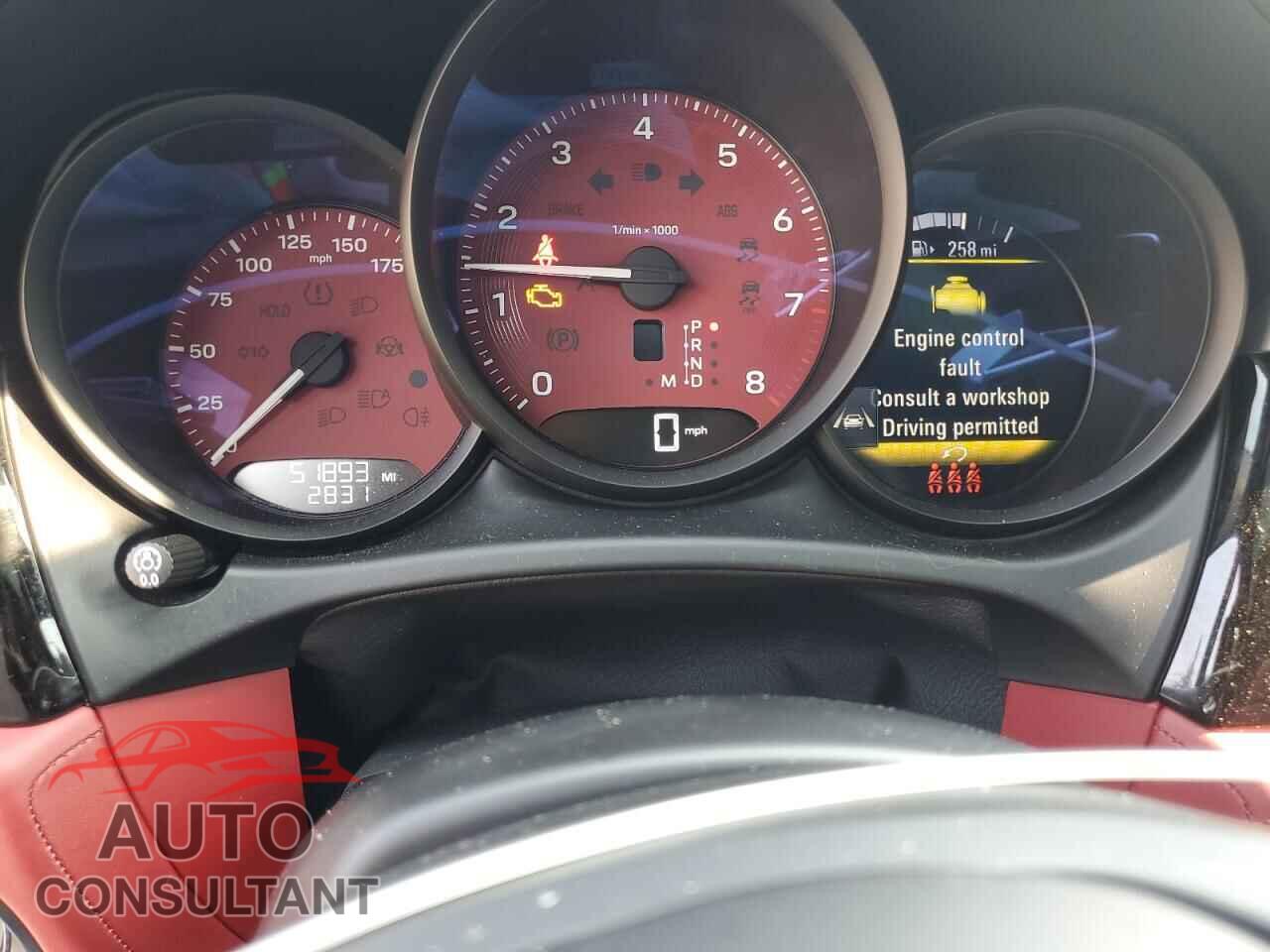 PORSCHE MACAN 2022 - WP1AG2A57NLB24616