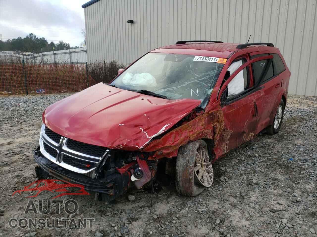DODGE JOURNEY 2017 - 3C4PDCBG8HT509881