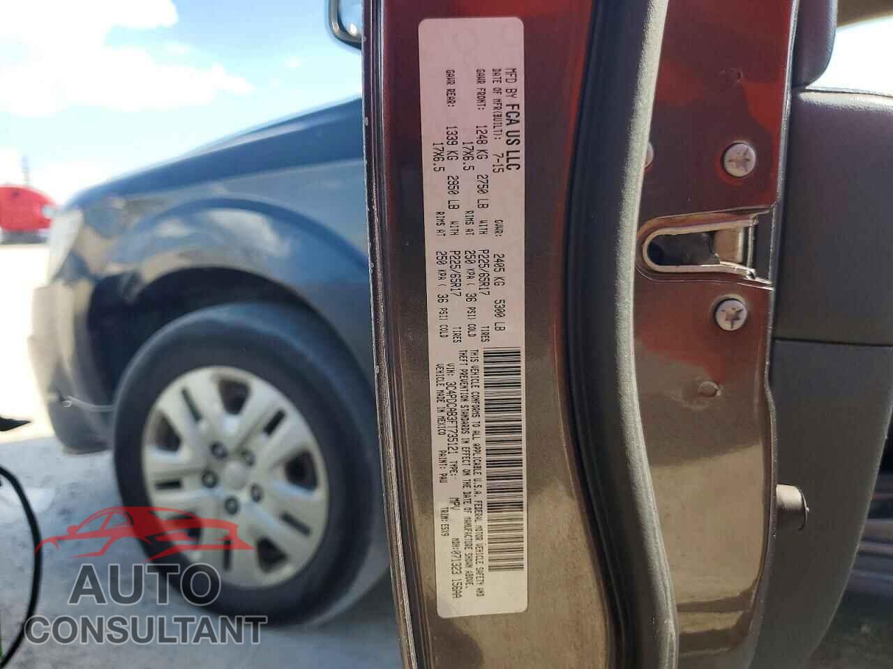 DODGE JOURNEY 2015 - 3C4PDCAB3FT735121
