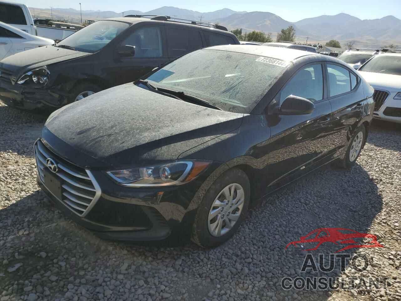 HYUNDAI ELANTRA 2017 - KMHD74LF0HU393356