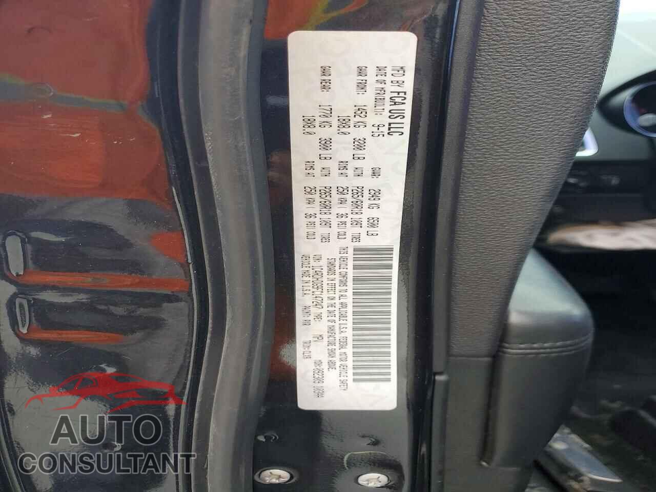 DODGE DURANGO 2015 - 1C4RDHDG9FC147247