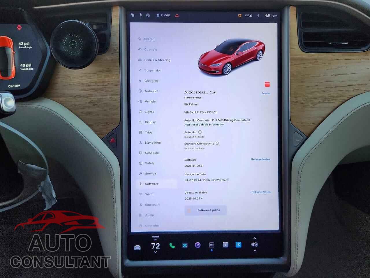 TESLA MODEL S 2019 - 5YJSA1E24KF334011