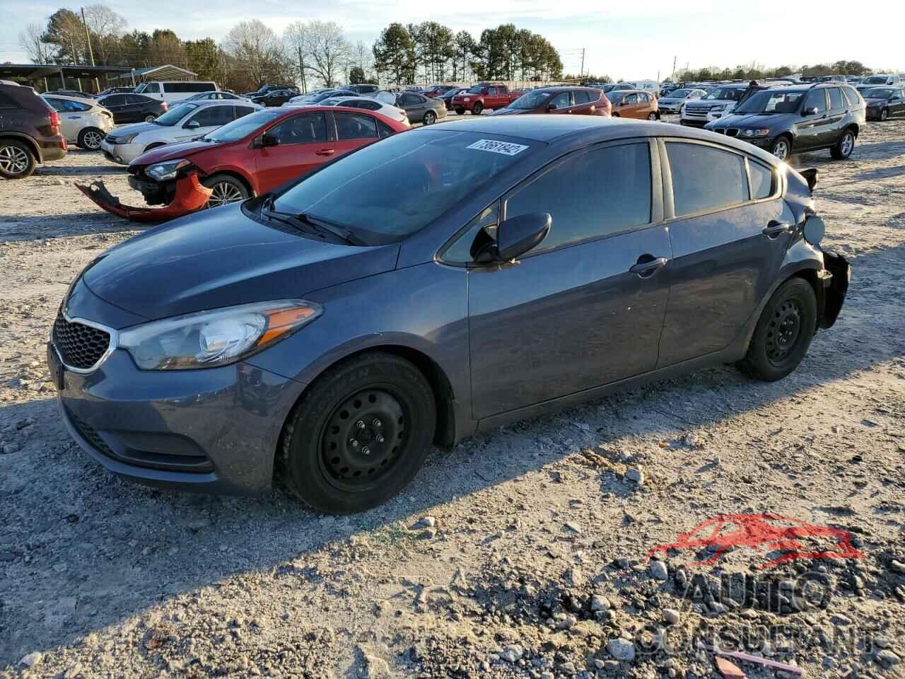 KIA FORTE 2016 - KNAFK4A65G5542381