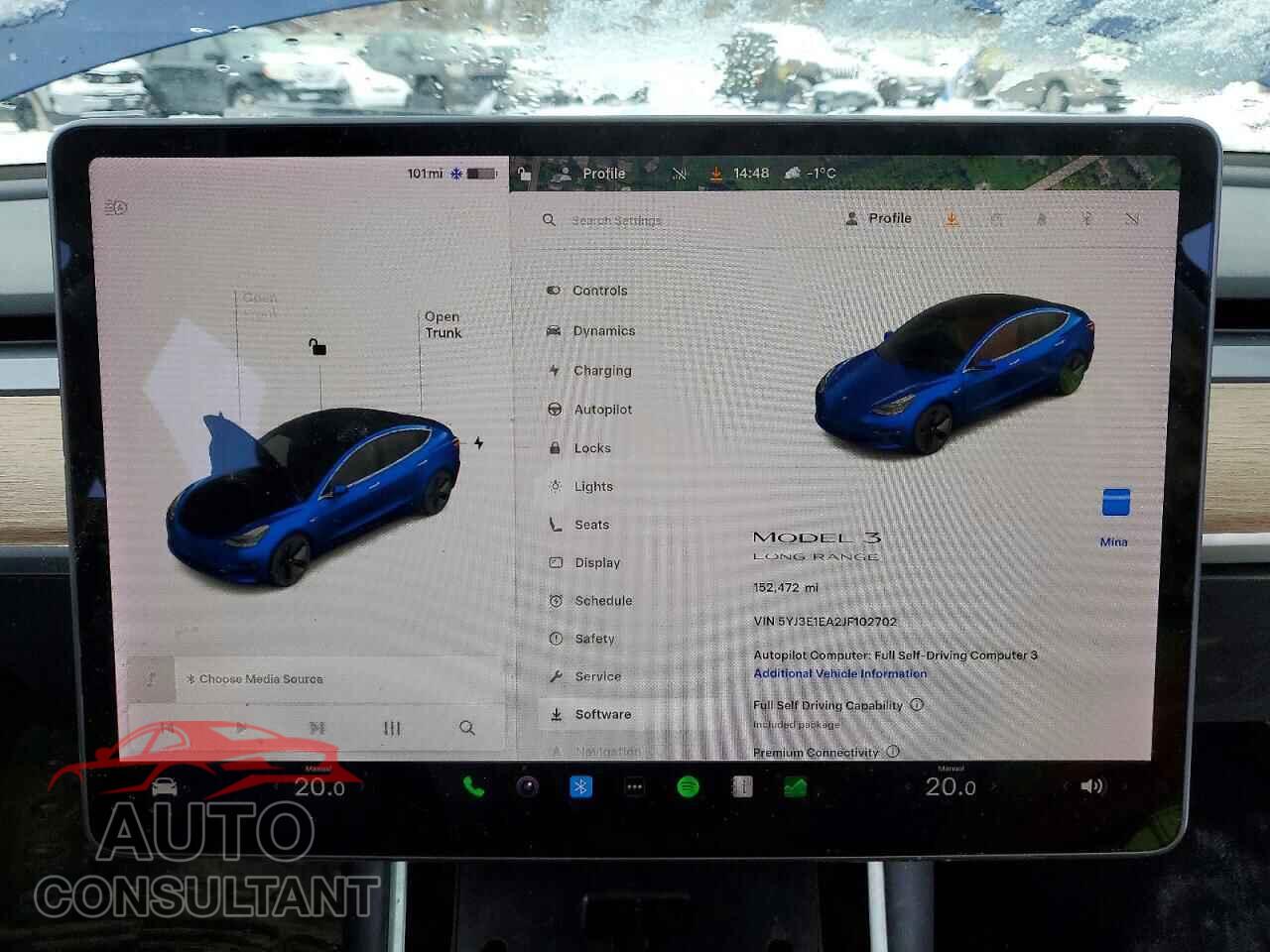 TESLA MODEL 3 2018 - 5YJ3E1EA2JF102702
