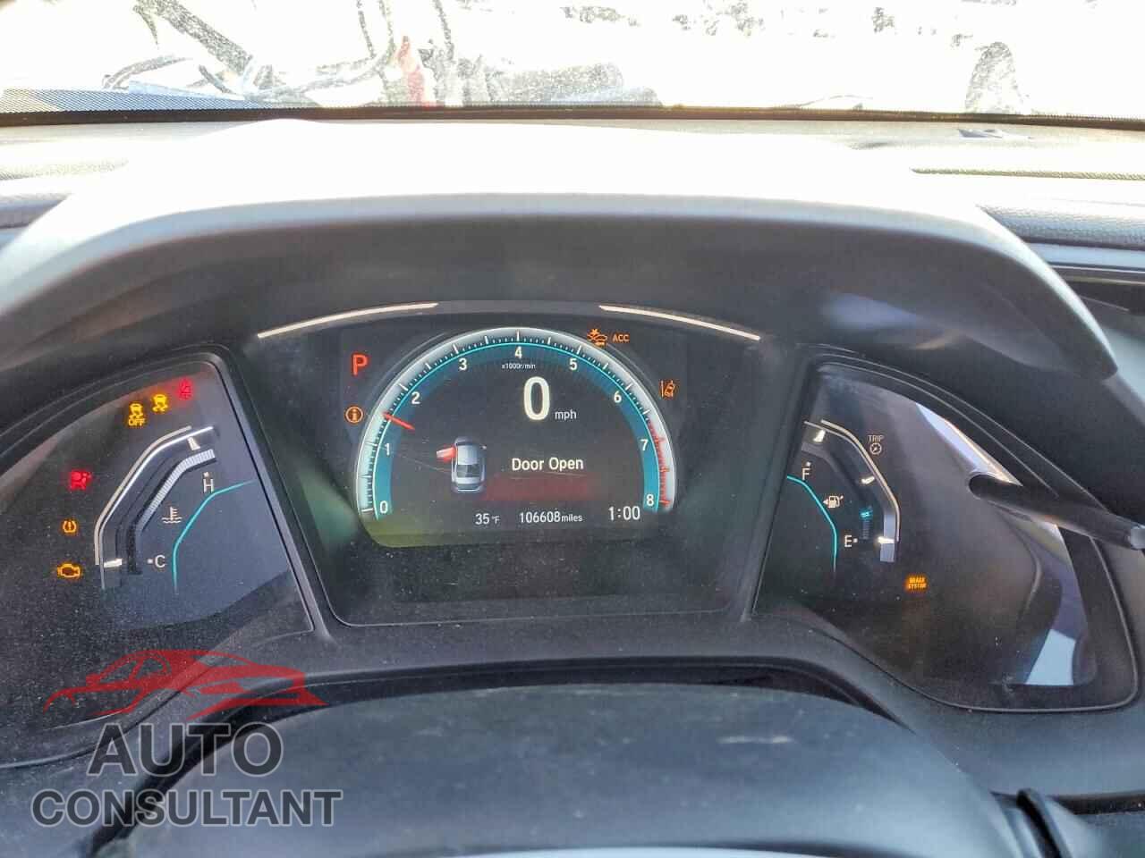 HONDA CIVIC 2017 - 19XFC2F68HE006110