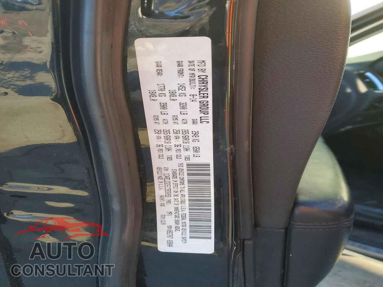 DODGE DURANGO 2014 - 1C4RDJDG5EC593093