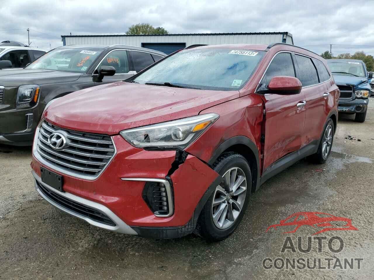 HYUNDAI SANTA FE 2017 - KM8SM4HF4HU206533