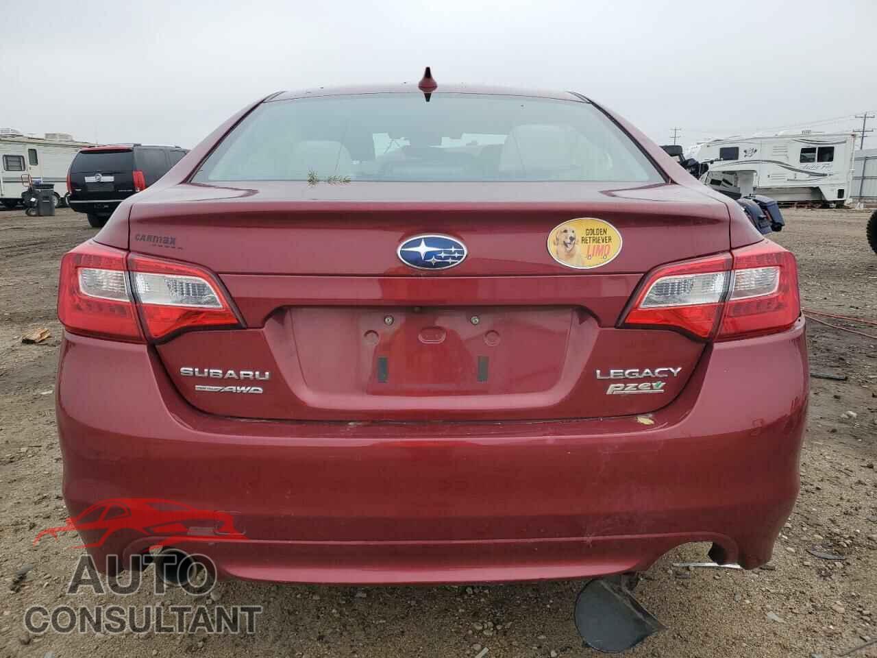 SUBARU LEGACY 2017 - 4S3BNAF62H3060741