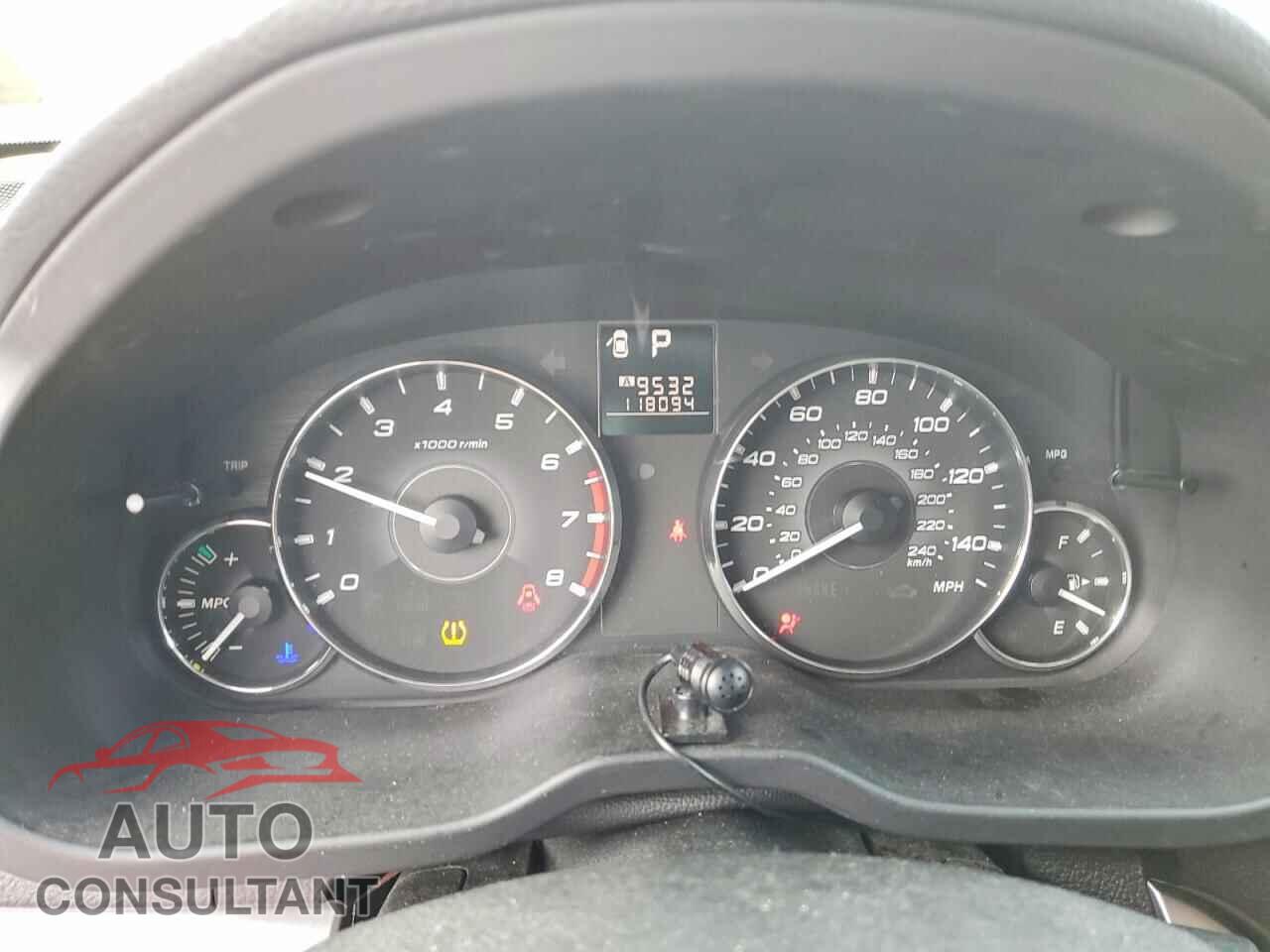 SUBARU OUTBACK 2011 - 4S4BRBCC6B3420391