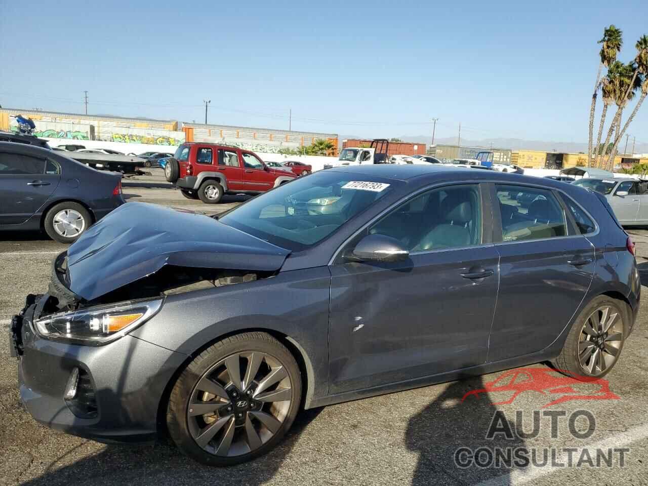 HYUNDAI ELANTRA 2018 - KMHH55LC6JU075380