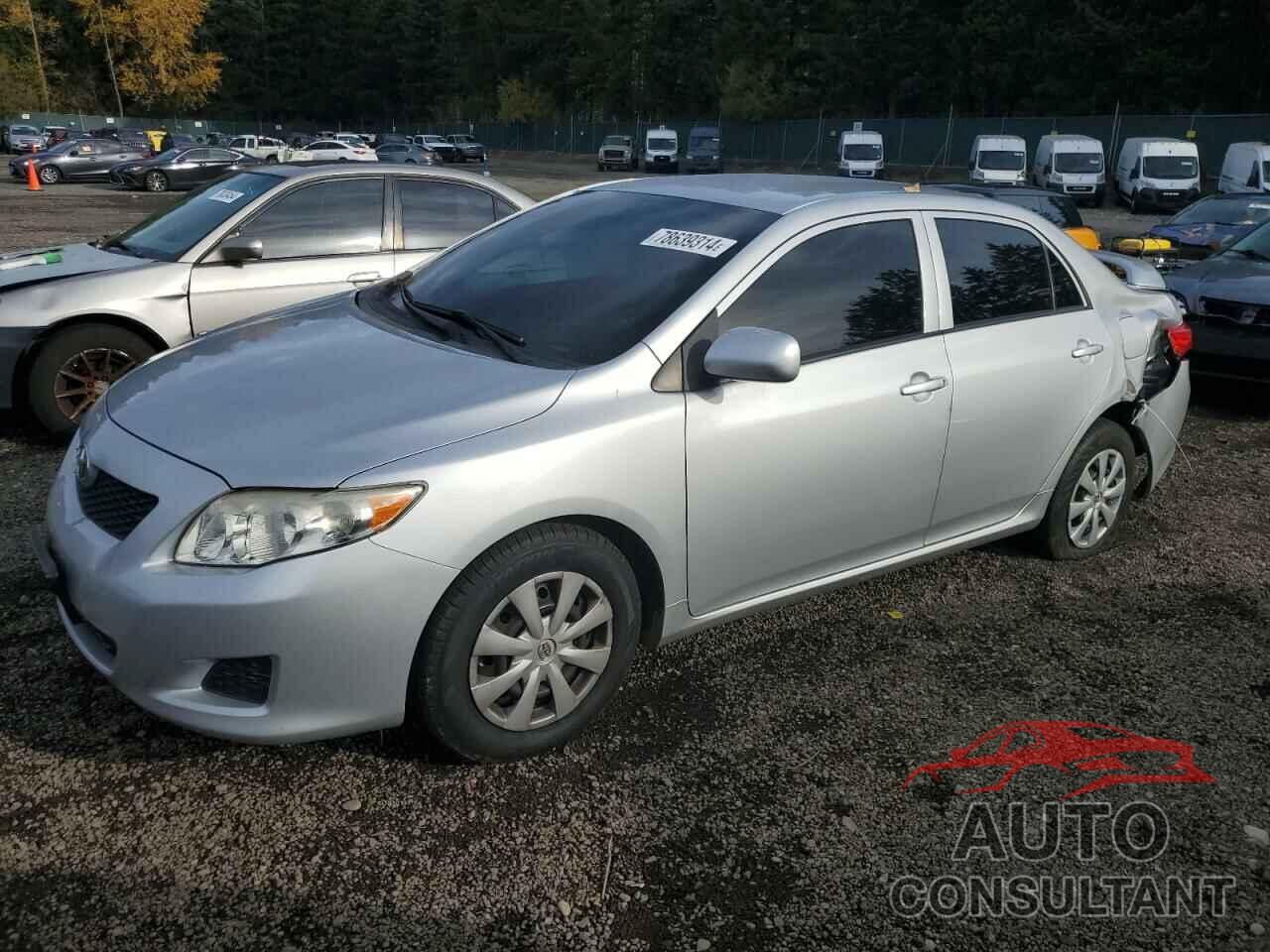 TOYOTA COROLLA 2009 - JTDBL40E699075118