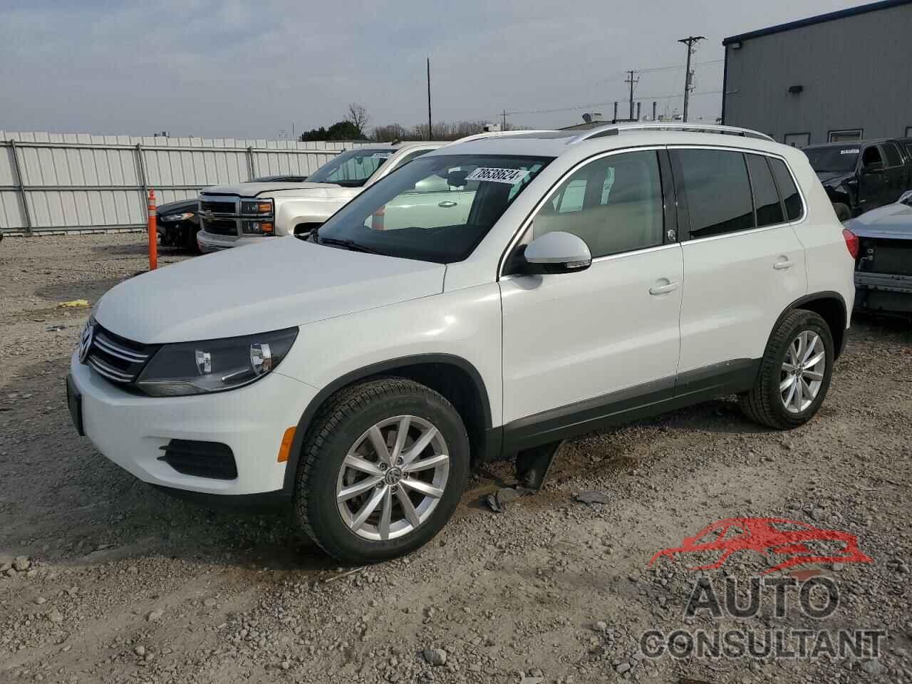 VOLKSWAGEN TIGUAN 2017 - WVGRV7AXXHK019387