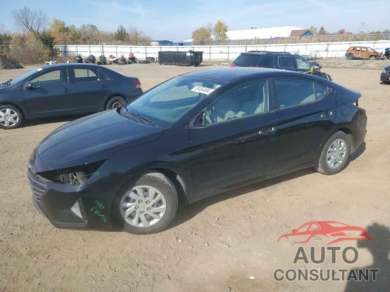 HYUNDAI ELANTRA 2020 - KMHD74LF6LU105347