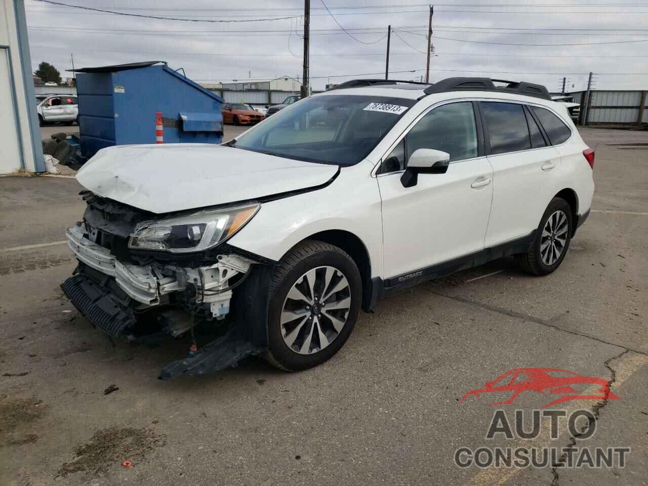 SUBARU OUTBACK 2016 - 4S4BSBNCXG3284081