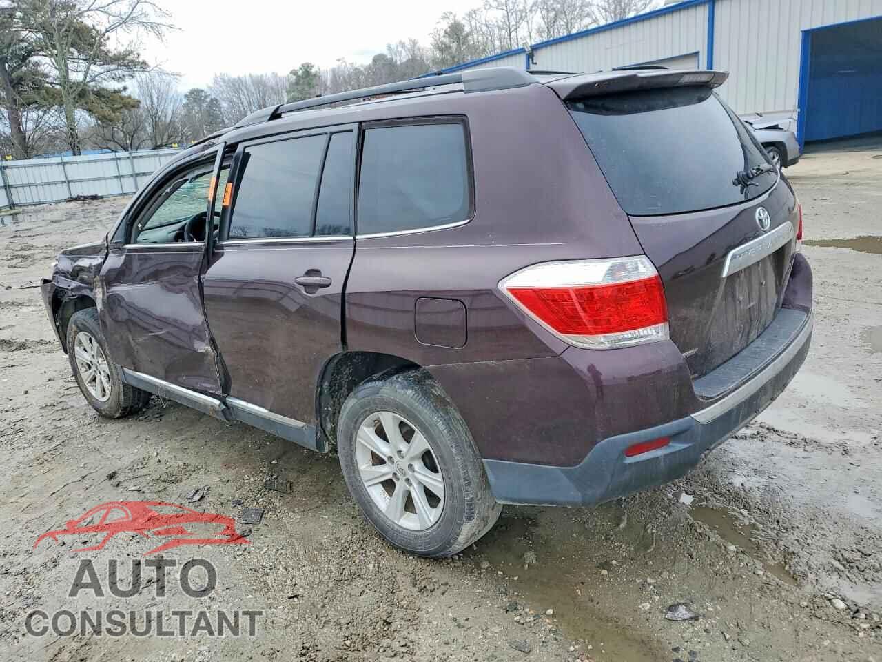 TOYOTA HIGHLANDER 2013 - 5TDZA3EH8DS036428