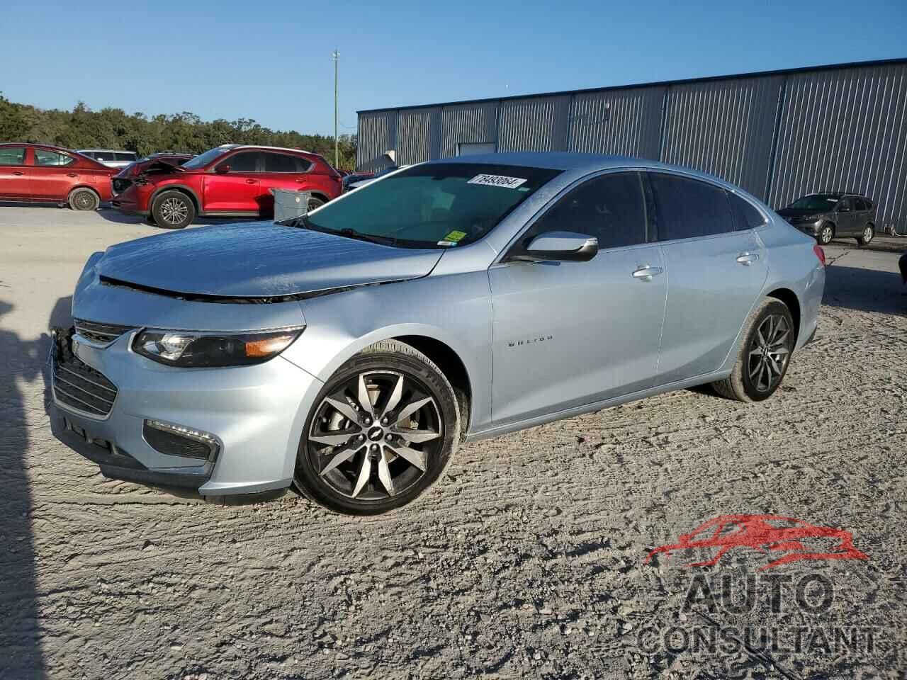 CHEVROLET MALIBU 2017 - 1G1ZE5ST9HF287949