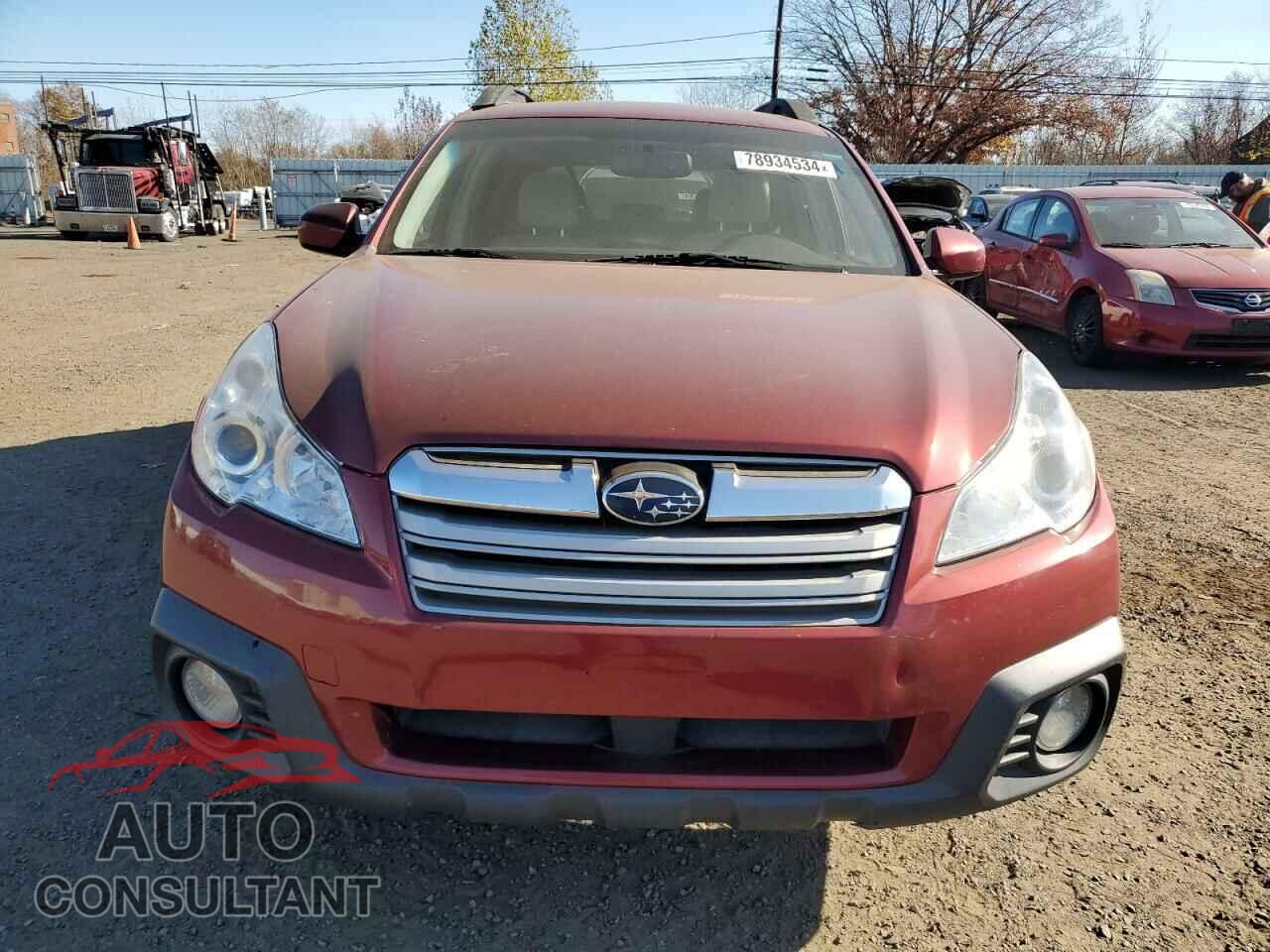 SUBARU OUTBACK 2014 - 4S4BRBEC4E3217937