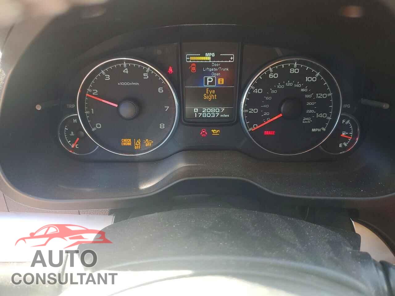 SUBARU OUTBACK 2014 - 4S4BRBFC4E3313520