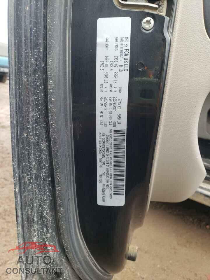 DODGE CARAVAN 2019 - 2C4RDGCG7KR753451