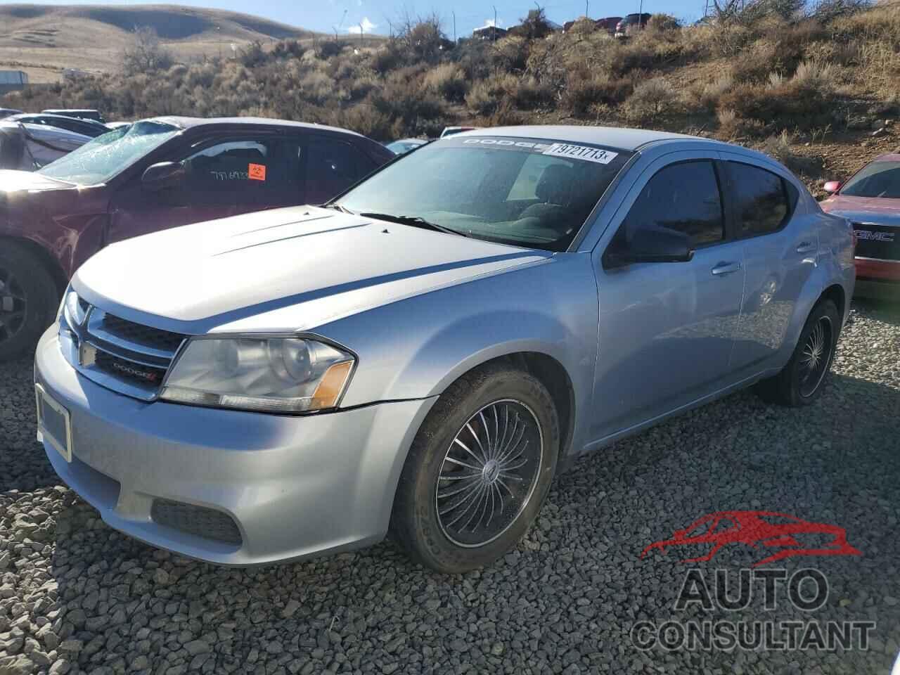 DODGE AVENGER 2012 - 1C3CDZAB2CN293952