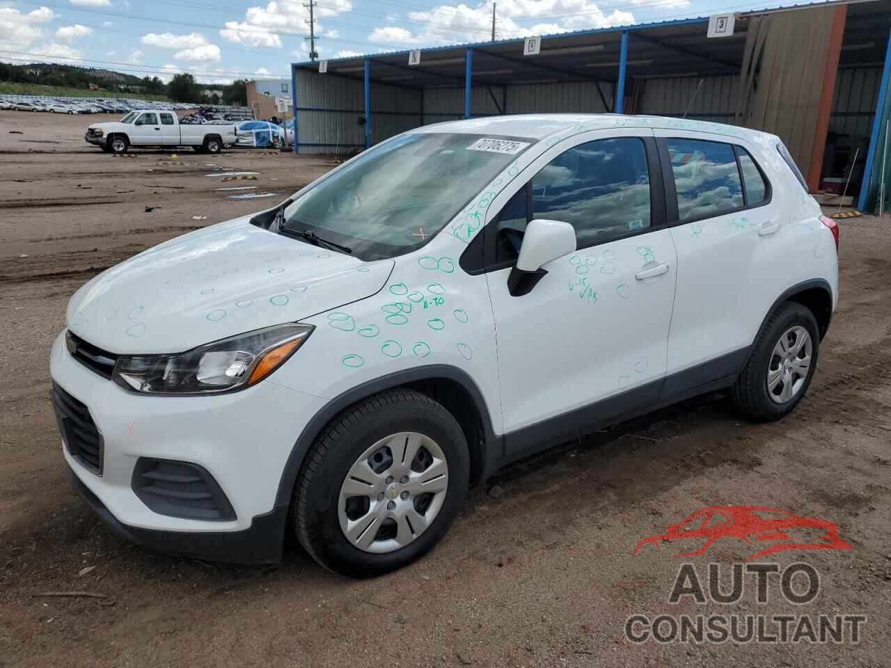 CHEVROLET TRAX 2017 - KL7CJKSB1HB062962