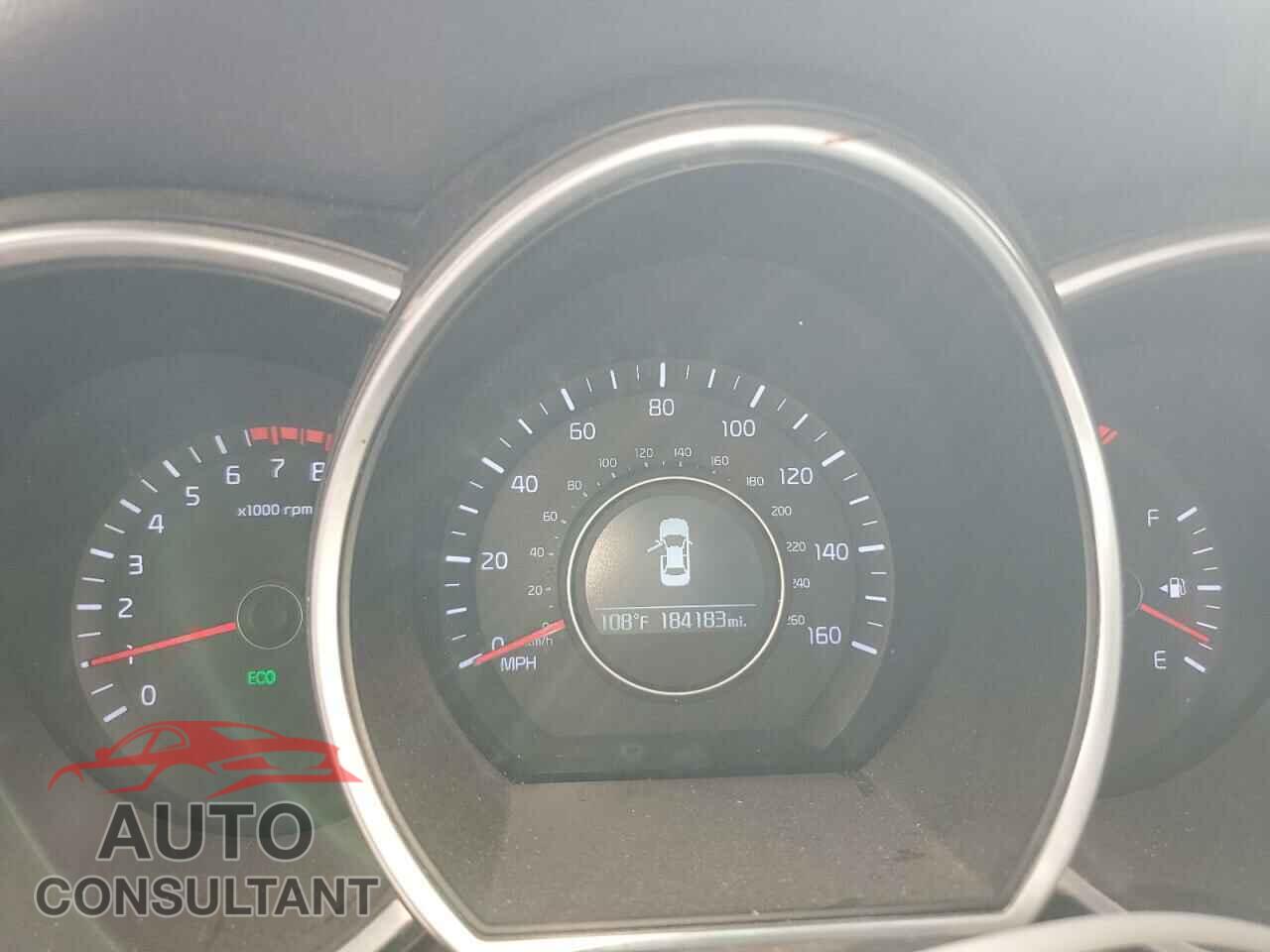 KIA OPTIMA 2015 - KNAGM4A77F5551296