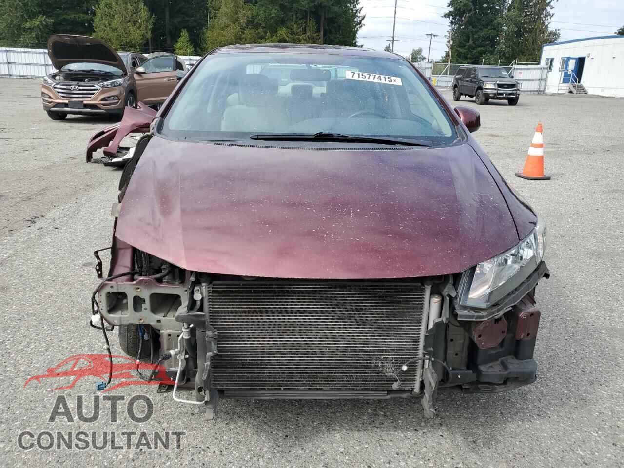 HONDA CIVIC 2013 - 19XFB2F83DE204768