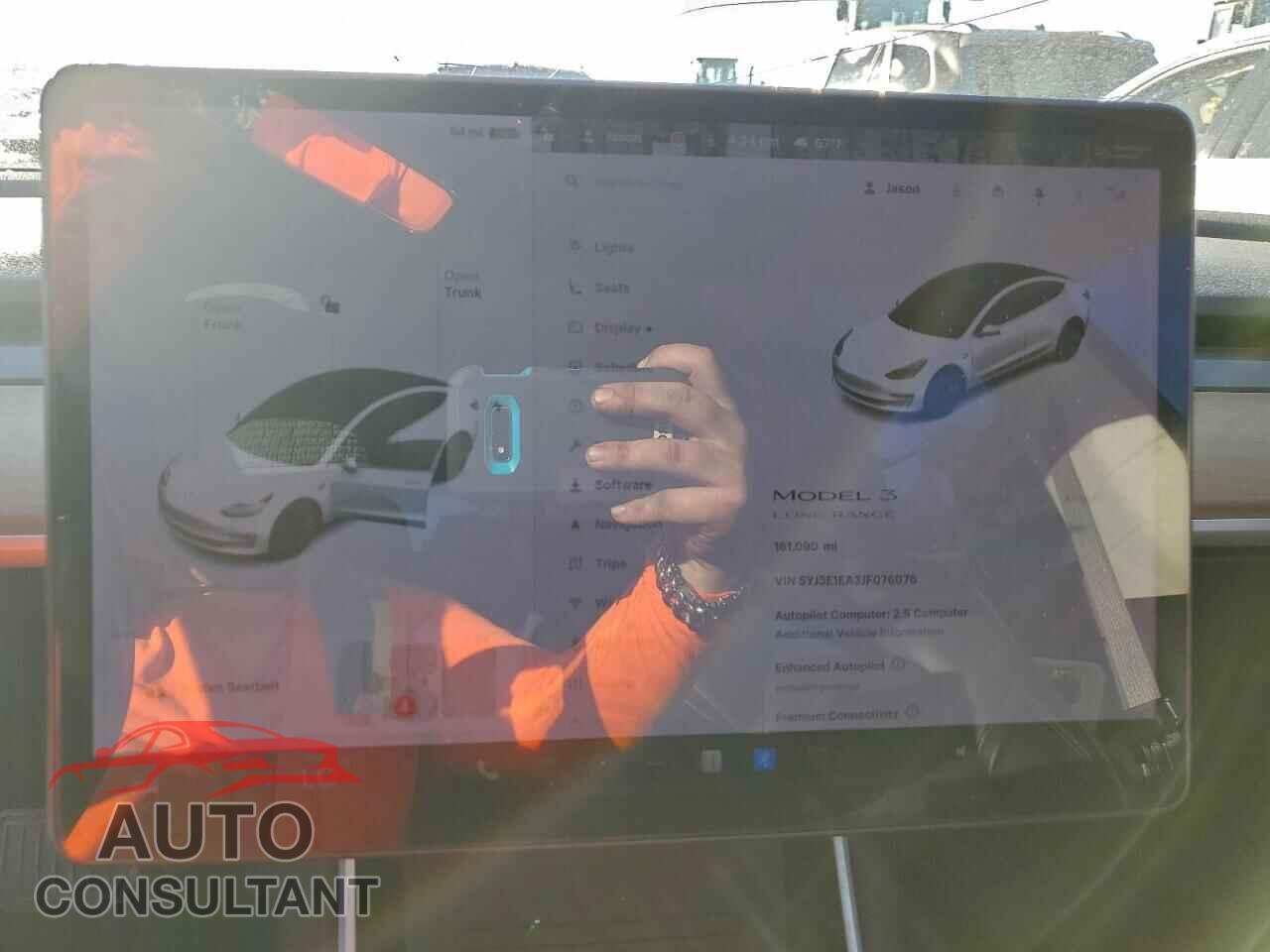 TESLA MODEL 3 2018 - 5YJ3E1EA3JF076076