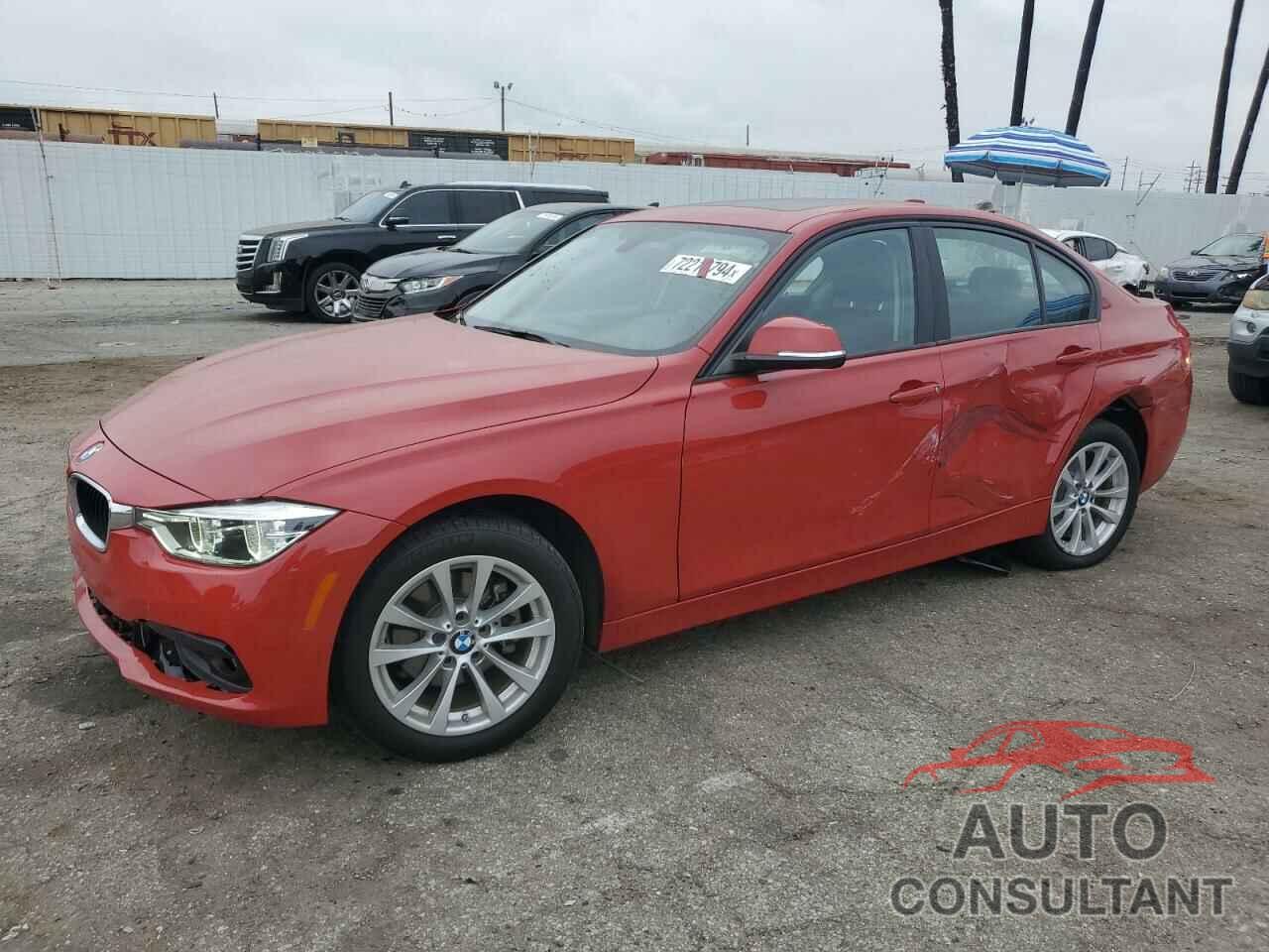 BMW 3 SERIES 2018 - WBA8A9C5XJAD28002