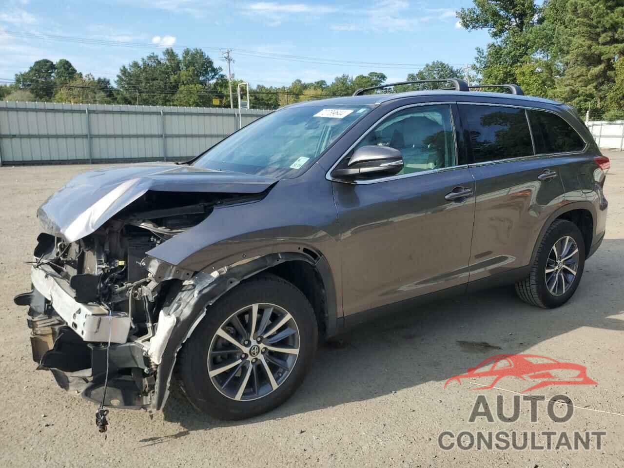 TOYOTA HIGHLANDER 2019 - 5TDKZRFH2KS348091