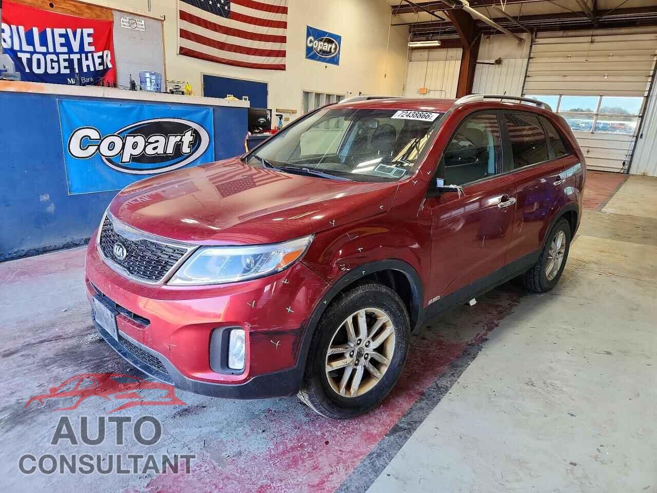 KIA SORENTO 2014 - 5XYKTCA68EG524700