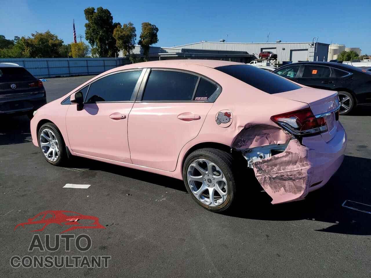 HONDA CIVIC 2013 - 19XFB2F55DE238605