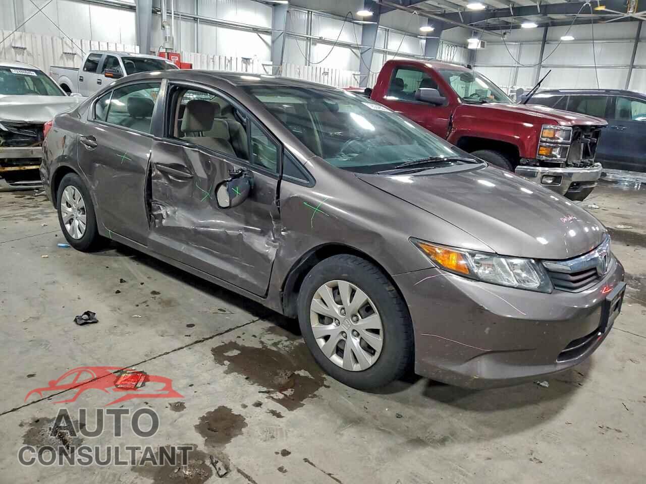 HONDA CIVIC 2012 - 19XFB2F52CE025996