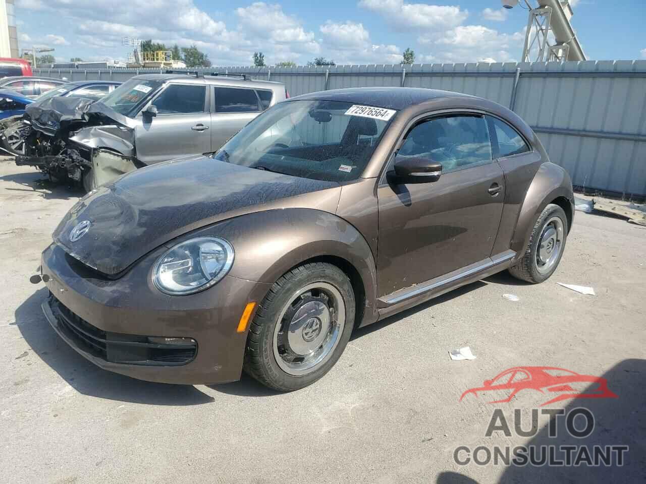 VOLKSWAGEN BEETLE 2012 - 3VWJX7ATXCM664967