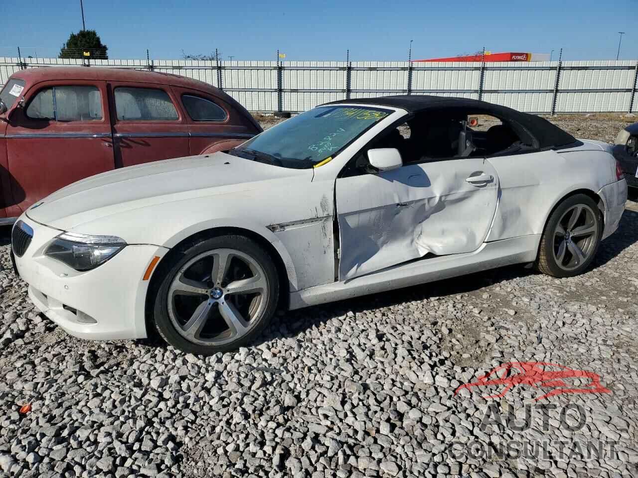 BMW 6 SERIES 2010 - WBAEB5C50AC224807
