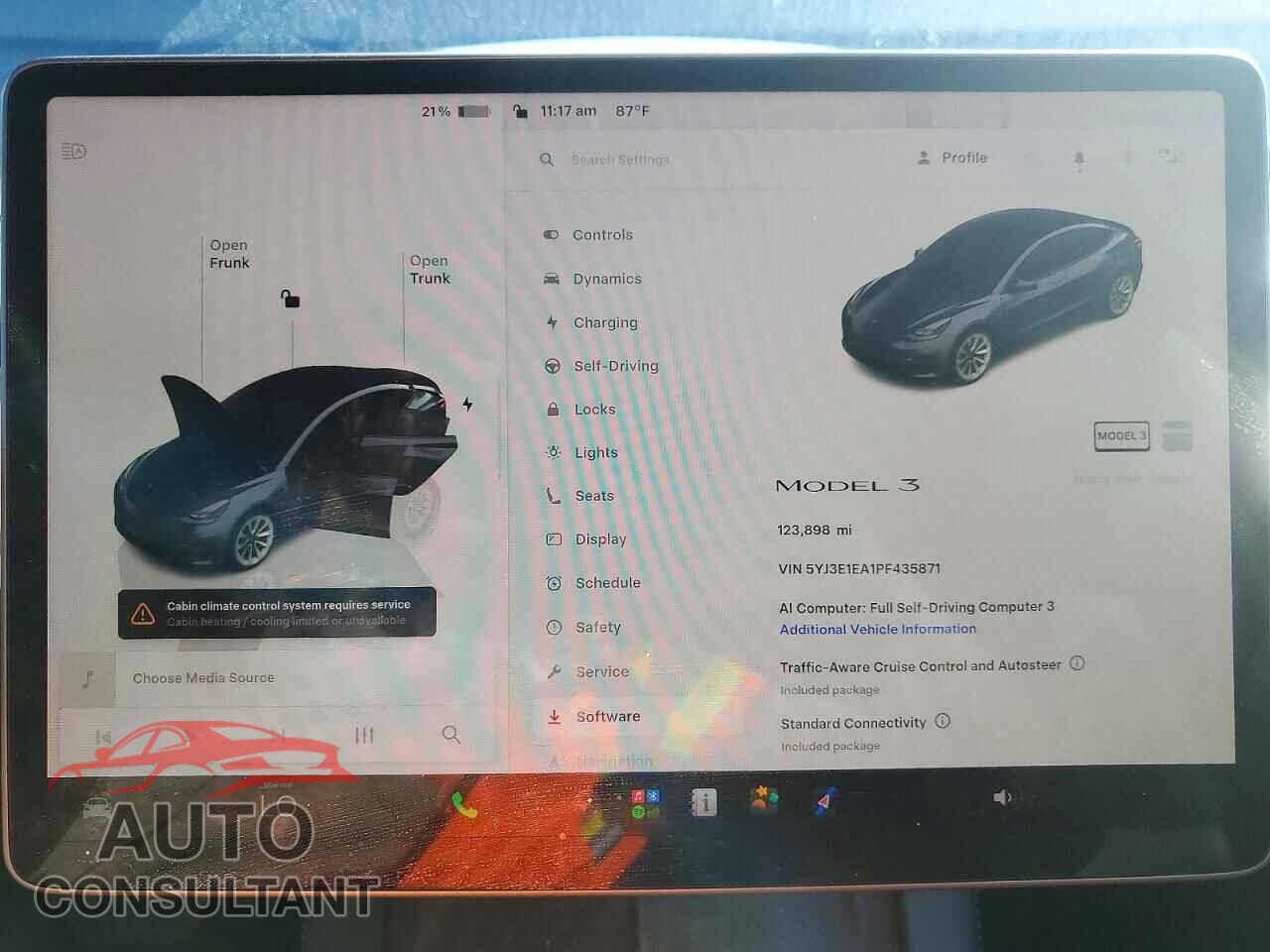 TESLA MODEL 3 2023 - 5YJ3E1EA1PF435871