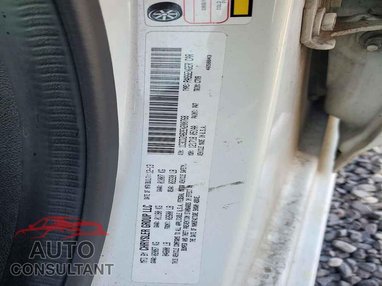 DODGE AVENGER 2014 - 1C3CDZAB2EN200768