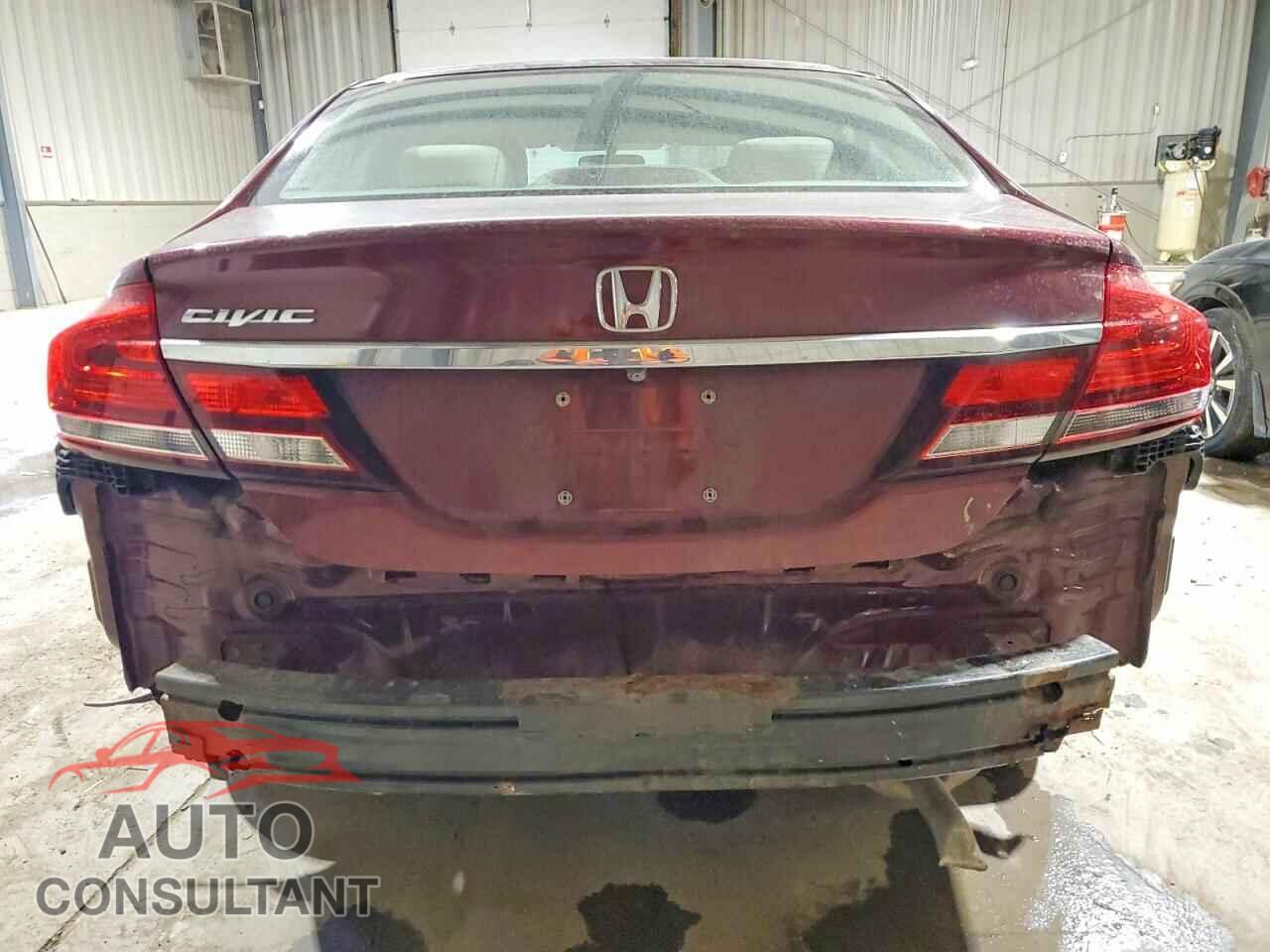HONDA CIVIC 2013 - 2HGFB2F51DH559532