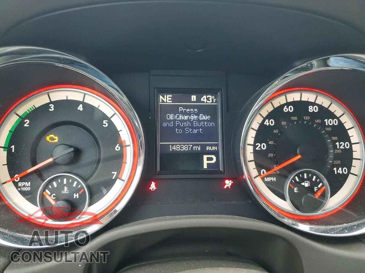 DODGE DURANGO 2011 - 1D4SD4GT2BC592347