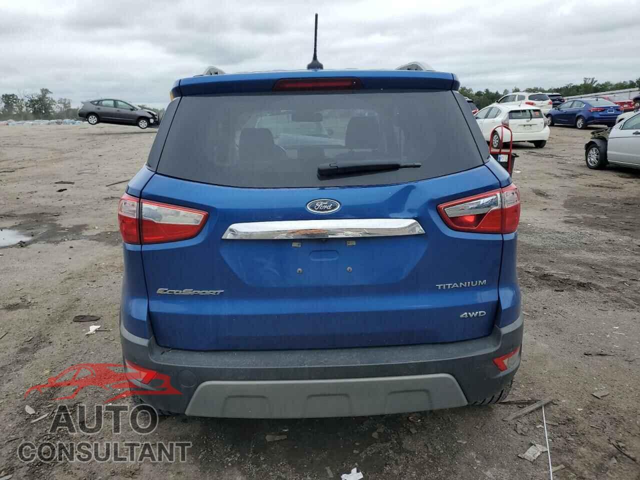 FORD ECOSPORT 2019 - MAJ6S3KL4KC268070