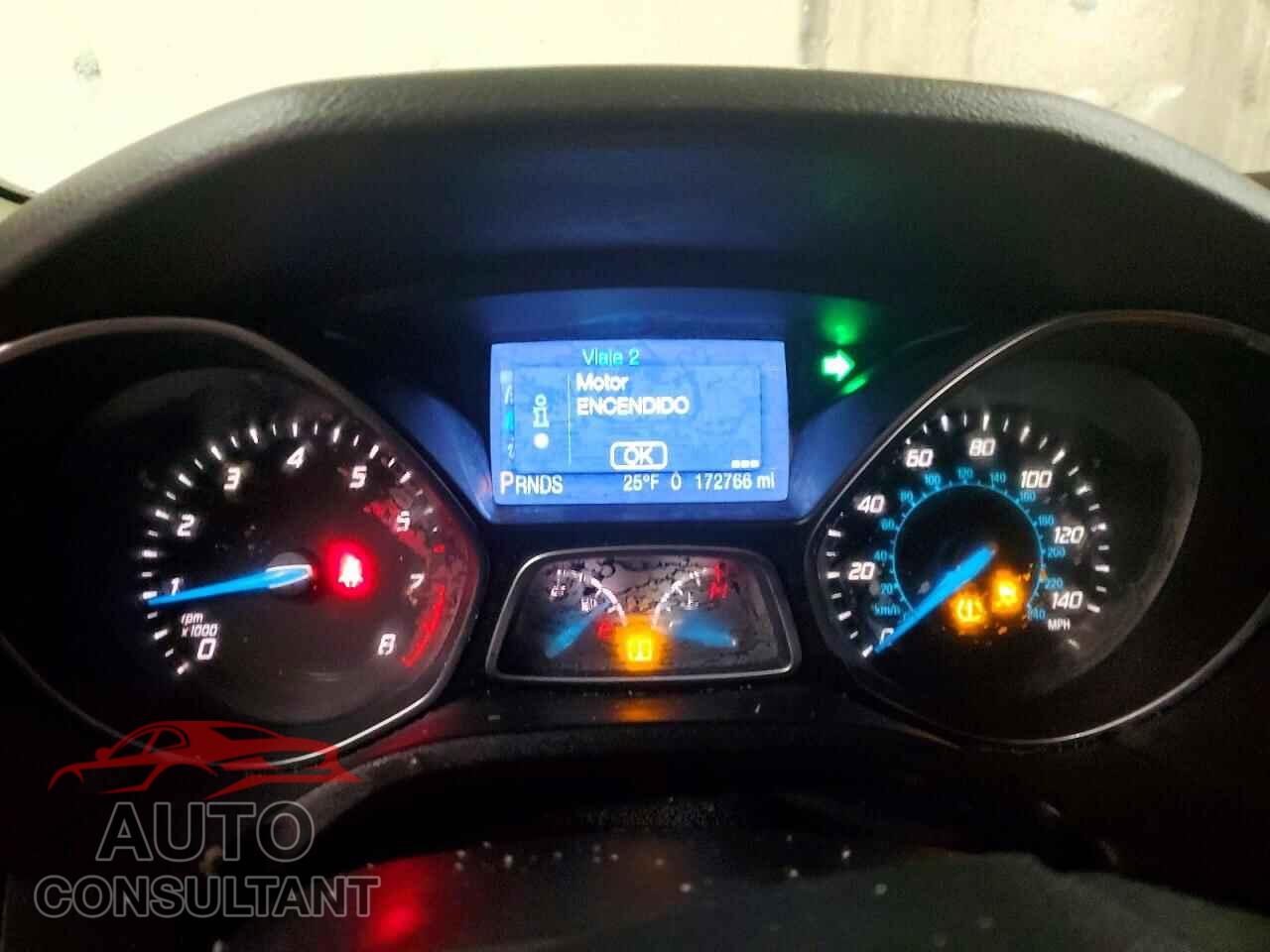 FORD FOCUS 2013 - 1FADP3F2XDL380787