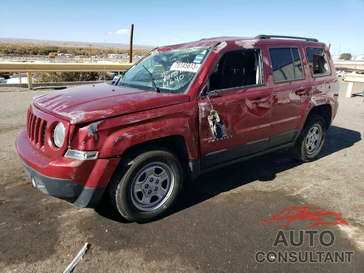 JEEP PATRIOT 2017 - 1C4NJRBB9HD140381