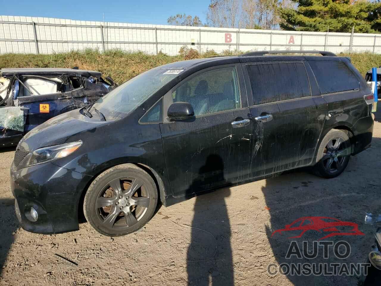 TOYOTA SIENNA 2017 - 5TDXZ3DC7HS777973