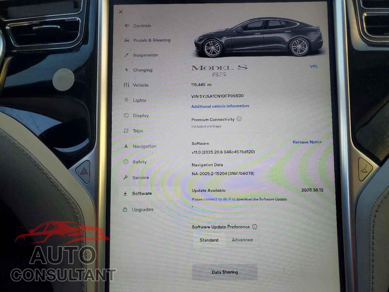 TESLA MODEL S 2013 - 5YJSA1CN1DFP05500