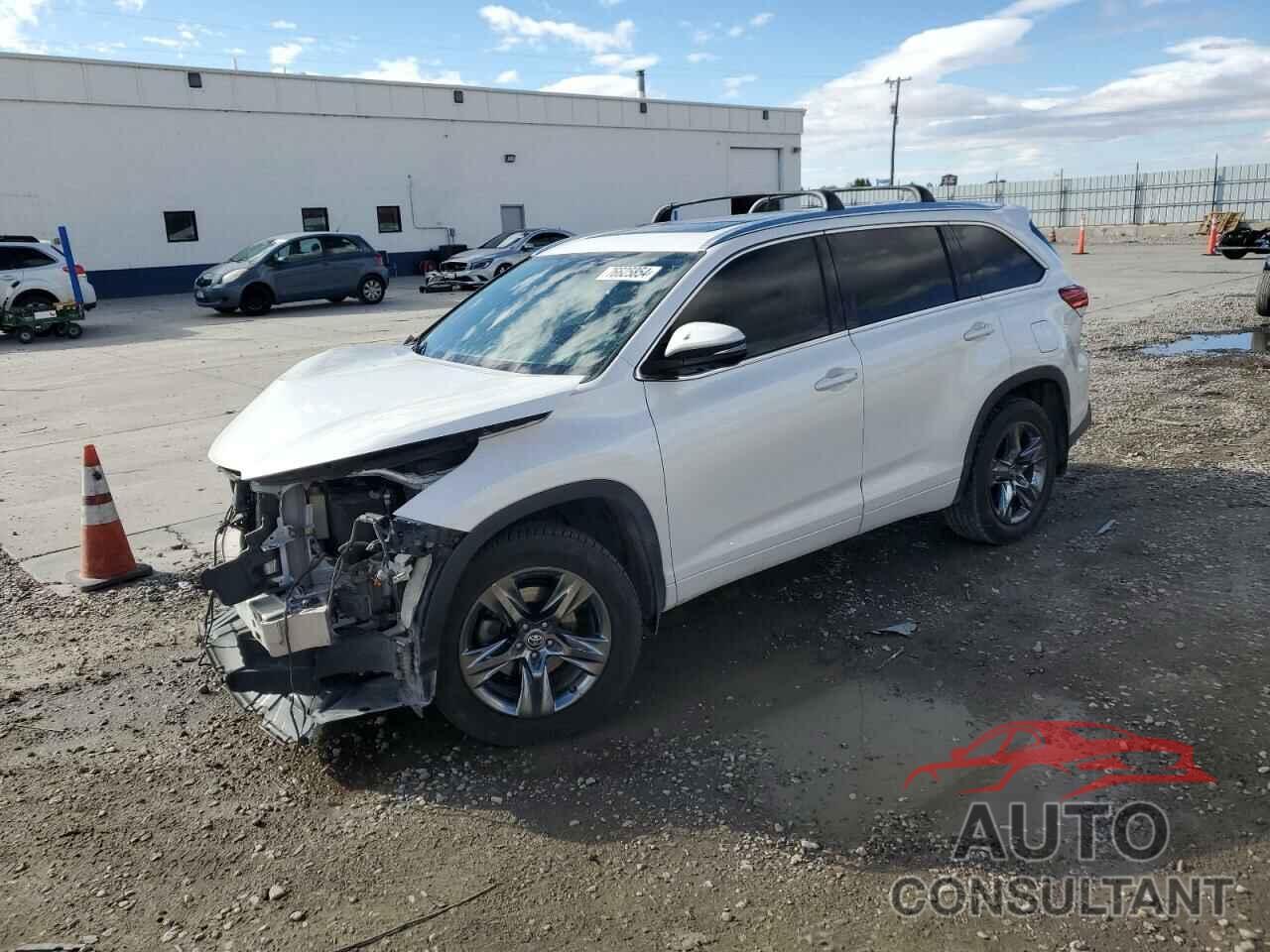 TOYOTA HIGHLANDER 2017 - 5TDDZRFH9HS432412