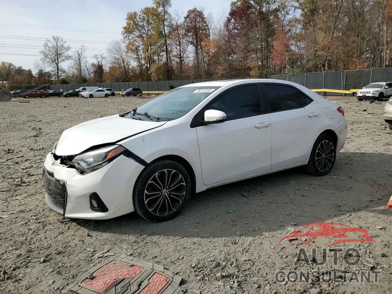 TOYOTA COROLLA 2016 - 2T1BURHE0GC490473