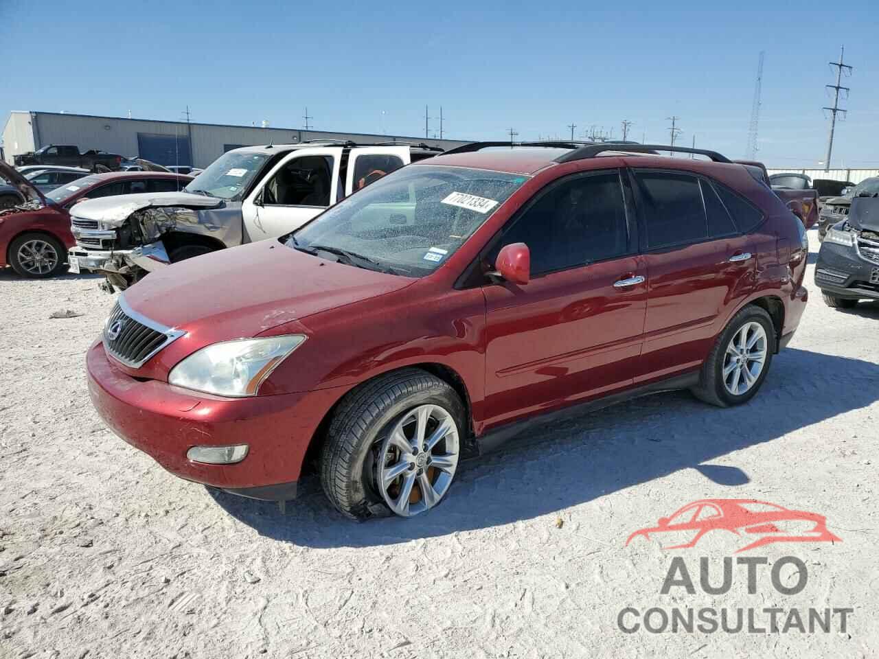 LEXUS RX350 2009 - 2T2GK31U39C068688