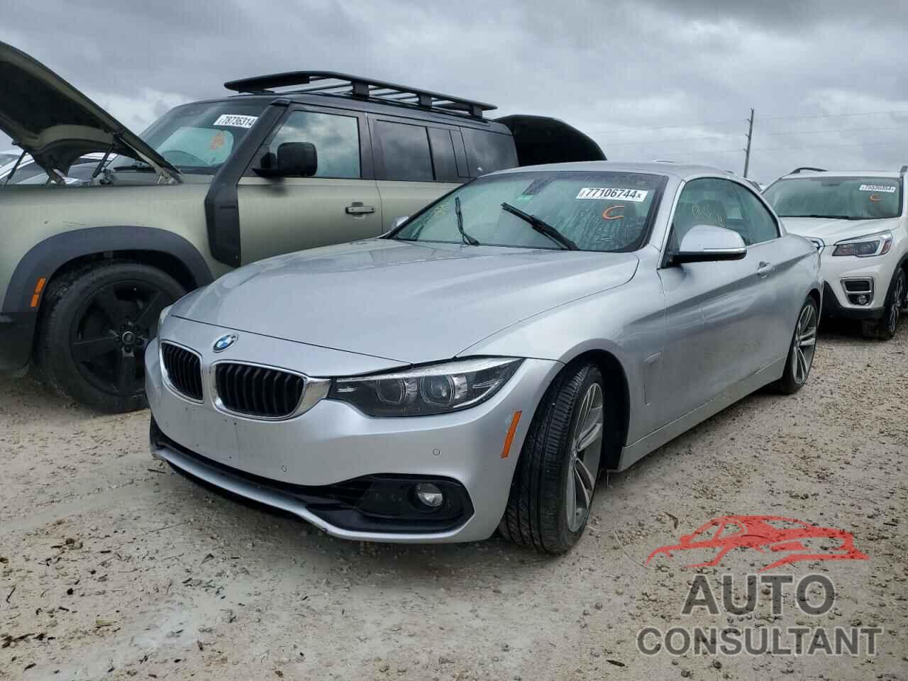 BMW 4 SERIES 2018 - WBA4Z1C53JEC60711