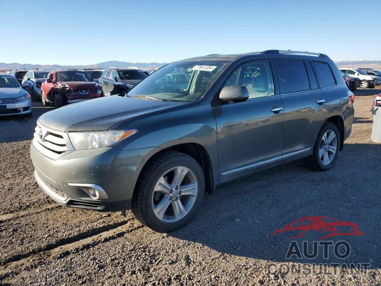 TOYOTA HIGHLANDER 2013 - 5TDDK3EH4DS232373